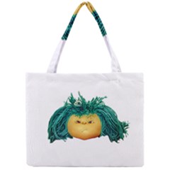 Angry Girl Doll Mini Tote Bag by dflcprints