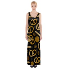 Bakery 2 Maxi Thigh Split Dress by Valentinaart