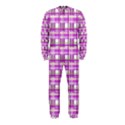Purple plaid pattern OnePiece Jumpsuit (Kids) View1