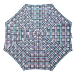 Decorative Plaid Pattern Straight Umbrellas by Valentinaart