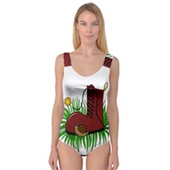 Boot In The Grass Princess Tank Leotard  by Valentinaart