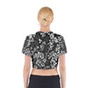 Flower Cotton Crop Top View2