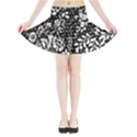 Flower Mini Flare Skirt View3