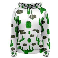 Cactuses 3 Women s Pullover Hoodie by Valentinaart