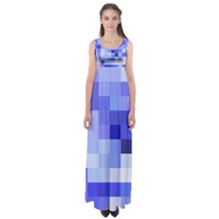 Pixie Blue Empire Waist Maxi Dress by designsbyamerianna