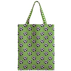 Green Ball Zipper Classic Tote Bag