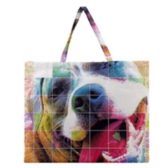 Layla Merch Zipper Large Tote Bag by tigflea