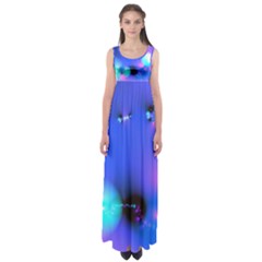 Love In Action, Pink, Purple, Blue Heartbeat 10000x7500 Empire Waist Maxi Dress