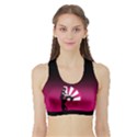 ZOUK - FORGET THE TIME Women s Sports Bra with Border View1