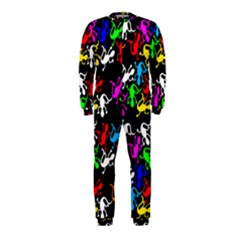 Colorful Lizards Pattern Onepiece Jumpsuit (kids) by Valentinaart