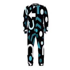 Cyan Direction  Onepiece Jumpsuit (kids) by Valentinaart