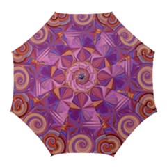 Candy Abstract Pink, Purple, Orange Golf Umbrellas