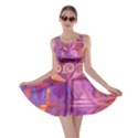 Candy Abstract Pink, Purple, Orange Skater Dress View1