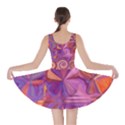 Candy Abstract Pink, Purple, Orange Skater Dress View2