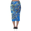 Scots Pine Velvet Midi Pencil Skirt View2