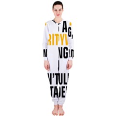 It a Copywriting Thing, You Wouldn t Understand Onepiece Jumpsuit (ladies)  by flamingarts