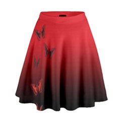 Lepidopteran High Waist Skirt