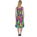 Colorful cats Midi Sleeveless Dress View2