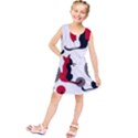 Elegant abstract cats  Kids  Tunic Dress View1