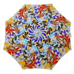 Colorful Ornaments Abstract Design Straight Umbrellas by GabriellaDavid