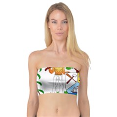 Coat Of Arms Of Belize Bandeau Top