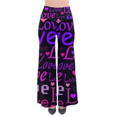 Love Pattern 2 Pants by Valentinaart