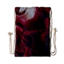 Dark Red Candlelight Candles Drawstring Bag (Small) View1