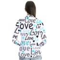 Love pattern - cyan Cardigans View2