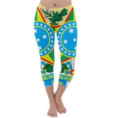 Coat Of Arms Of Brazil, 1971-1992 Capri Winter Leggings 