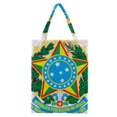 Coat Of Arms Of Brazil, 1968-1971 Classic Tote Bag by abbeyz71