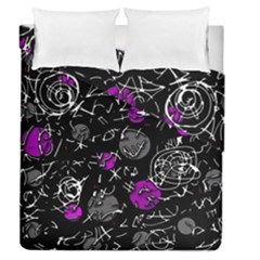 Purple mind Duvet Cover Double Side (Queen Size)