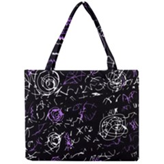 Abstract Mind - Purple Mini Tote Bag by Valentinaart