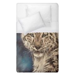 Snow Leopard Duvet Cover (Single Size)