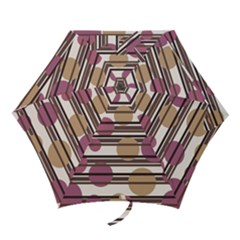 Simple Decorative Pattern Mini Folding Umbrellas by Valentinaart