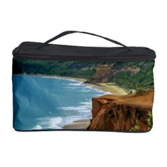 Aerial Seascape Scene Pipa Brazil Cosmetic Storage Case by dflcprints