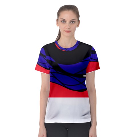 Cool Obsession  Women s Sport Mesh Tee by Valentinaart