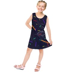 Colorful Beauty Kids  Tunic Dress by Moma