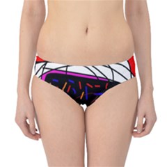 Color Tv Hipster Bikini Bottoms by Moma