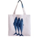 Mackerel Zipper Grocery Tote Bag View2