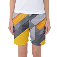 Marshmallow Yellow Women s Basketball Shorts