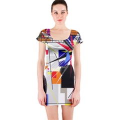 Champion Short Sleeve Bodycon Dress by Valentinaart