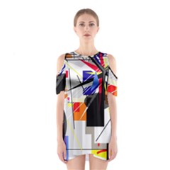 Champion Cutout Shoulder Dress by Valentinaart