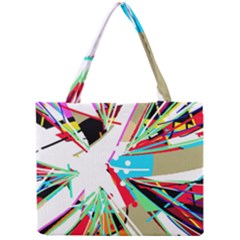 Colorful Big Bang Mini Tote Bag by Valentinaart