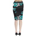 Cyan creativity Midi Wrap Pencil Skirt View2