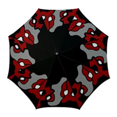 Red Creativity 2 Golf Umbrellas