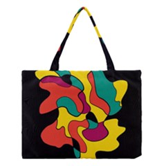 Colorful Spot Medium Tote Bag by Valentinaart