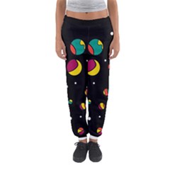 Colorful Dots Women s Jogger Sweatpants by Valentinaart