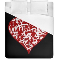 Valentine s Day Design Duvet Cover (california King Size) by Valentinaart