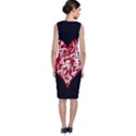 Valentine s day design Sleeveless Velvet Midi Dress View2