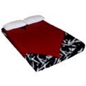 Red Valentine Fitted Sheet (Queen Size) View2